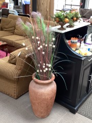 Vase w\/ Flowers