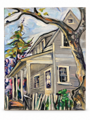 Rosalind Nordli Cottage Oil Painting
