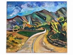 Rosalind Nordli Foothill Oil Painting