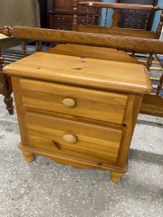 Chunky Country Style Nightstand
