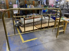 Queen Brass Headboard