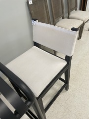 Black and White Barstool
