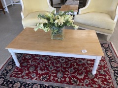 Oak White Coffee Table