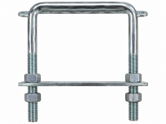 Square U-Bolt Clamp Assembly