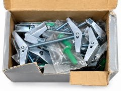 Box of Metal Toggle Bolts