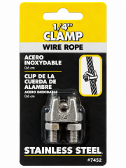 Stainless Steel Wire Rope Clamp