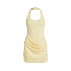 4258 P5 | PEPPERMAYO Deena Halter Mini Dress