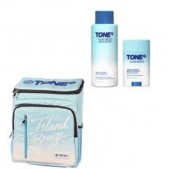 4259 O2 | TONE Island Breeze Body Wash, Bag, & Deodorant Bundle