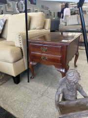 2 Drawer End Table