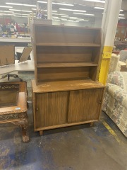 Handmade MCM Style Rugged Cabinet