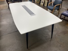 Big White Conference Table