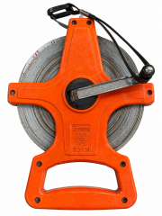 Vintage Open-Reel Steel Measuring Tape