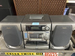 Aiwa CA-DW935M CD and Cassette Sytem