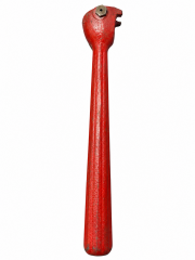 Red Cast-Metal Specialty Hand Tool