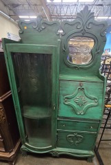 Vintage Green Cabinet