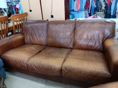 Leather sofa