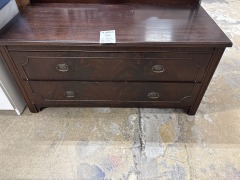 Bench with 2 Drawers