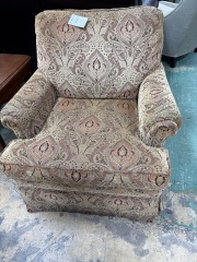 Ethan Allen swivel Arm Chair