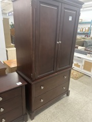 Armoire With 2 Drawers