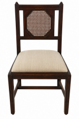 Vintage Cane-Back Dining Chair