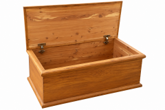 Honey-Brown Cedar Storage Chest