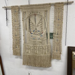 70's Macrame Wall Hanging