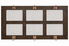 Modernica Rustic Wood & Metal Bed Platform