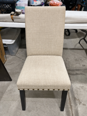Upholstered High-Back Dining Chair