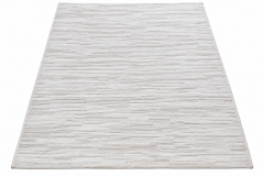 Ivory Textured Area Rug