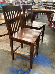Tall Wood Chairs (each)