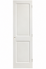 White 2-Panel Interior Door
