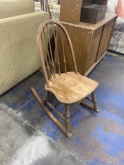 Lil Wooden Rocking Chair