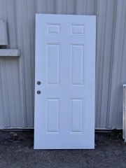 White Exterior Door 35 1\/2\