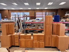 14 Piece Honey Oak Kitchen Set