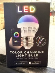 Online: NEW LED App Controlled Light Bulb