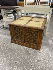Vintage Tile Cube Chonk (As Is)