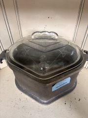 Vintage Guardian Service Ware Triangle Casserole Pot