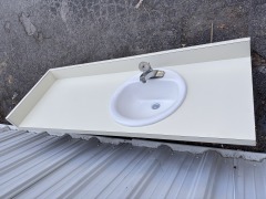 Bathroom Laminate Countertop with Sink