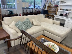 Off White Petite Sectional