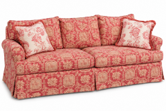 Rose Floral Skirted Sofa