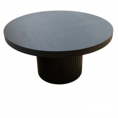 Vanguard Dark Round Short Table