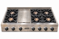 Viking Six Burner Griddle Range