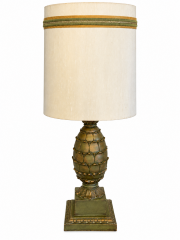 Antiqued Pineapple Table Lamp