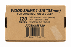 Wood Shims