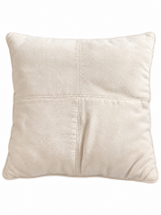 Ivory Textured Throw Pillow