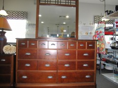 'Vaughan' Multi Drawer Dresser And Mirror