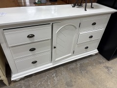 Picket House White 6 Drawer Dresser