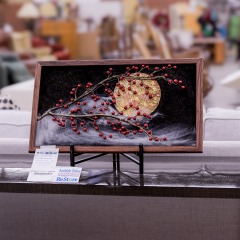 Handmade Japenese Sakura Style Wall Art