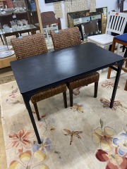 Classic Black Dining Table