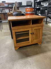 Under Rated Wood Look Entertainment Cabinet
